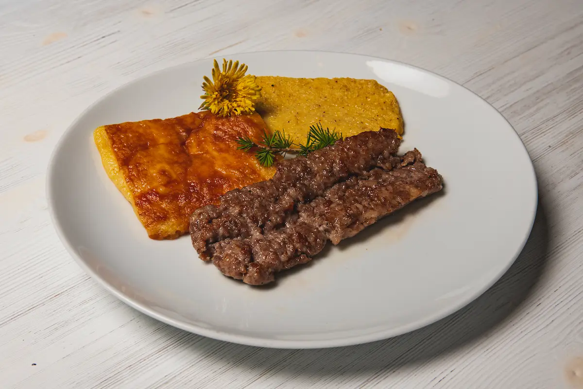 Specialità tipica della montagna preparata con ingredienti genuini